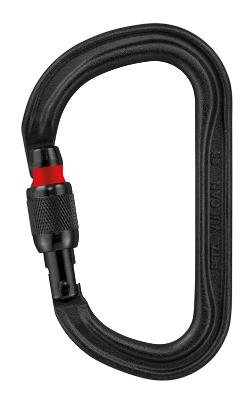 Petzl Vulcan, Carabiner Unisex Adult, Black, UNI - Image 1
