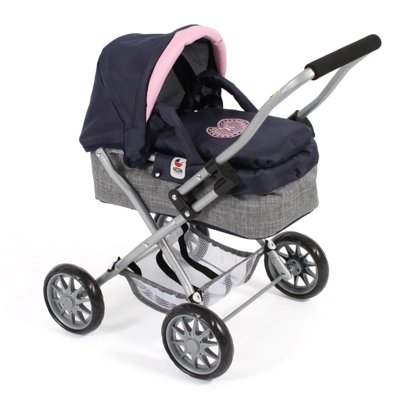 Bayer Chic 2000 555 26 Doll's Pram Dark Blue