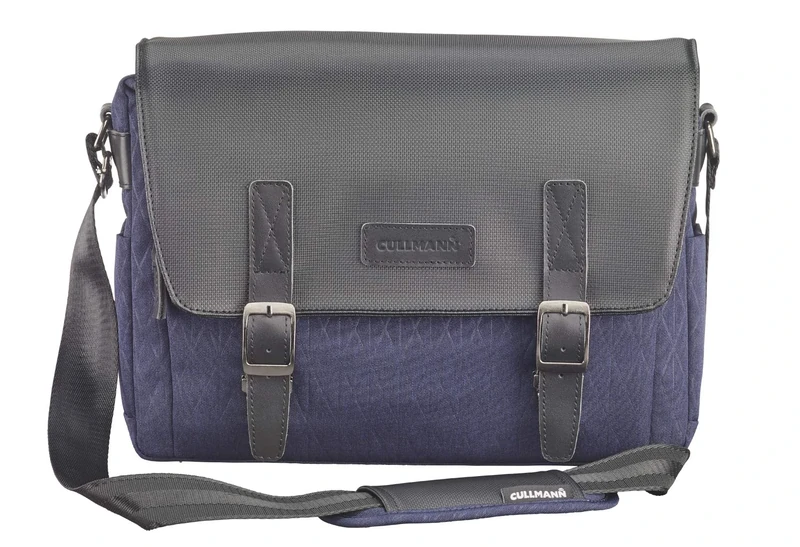 CULLMANN - 91722 - Bristol Maxima 333+ Messenger Style Camera Bag with Tablet Compartment, Colour Dark Blue, Inside Dimensions 300 x 210 x 100 mm