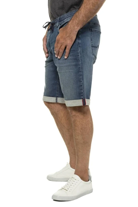 JP 1880 Men's Große Größen Superstretch Bermuda, Rf Bermuda Shorts Not Applicable, Dark Denim, 68