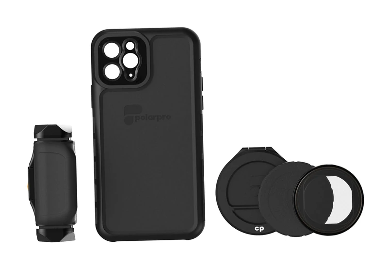 PolarPro LiteChaser Pro Photography Kit for iPhone 11 Pro Protective Case + Handle + PolarFilter