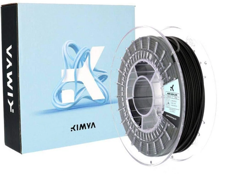 KIMYA ABS-Kevlar 3D Printer Filament - 1.75mm - 500g - Black - Image 1