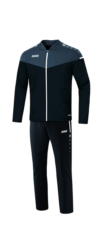 JAKO Champ 2.0 M9520 Men's Presentation Suit Size S Black/Anthracite
