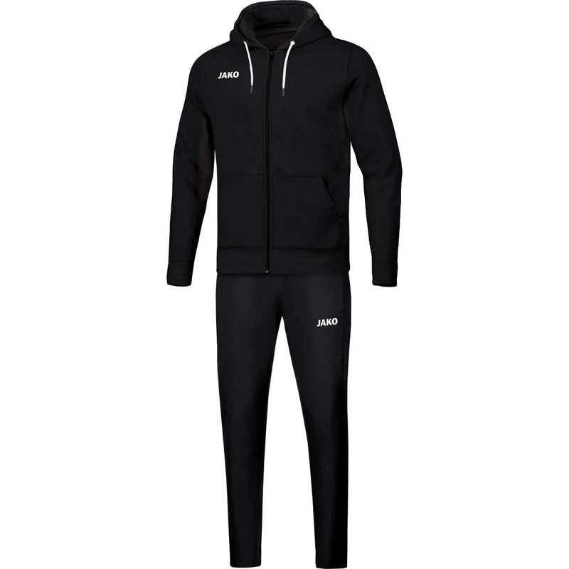 JAKO Men's Basis Met Capuchon Jogging Suit, Black, XL EU