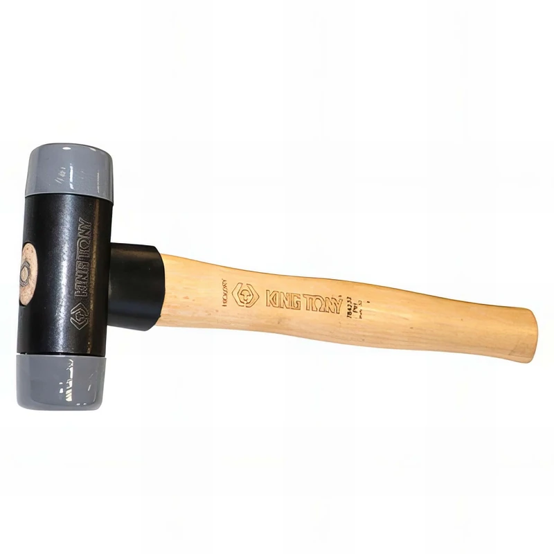 KING TONY 784240PAH Maceta Con Interchangeable Bits Con Mango Hickory - Cabeza Alu 40mm for DIYers & Professionals, Built for Repair, Installation and Workshop tasks, 40mm, Interchangeable bits