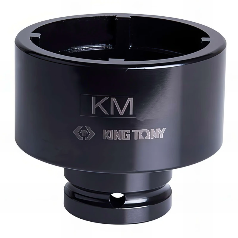 King Tony 64K865M Socket De Impacto 3/4" para Tuercas Con Muescas Laterales KM9 65mm for DIYers & Professionals, Ideal for Repair and Installation tasks, 65mm - Image 1