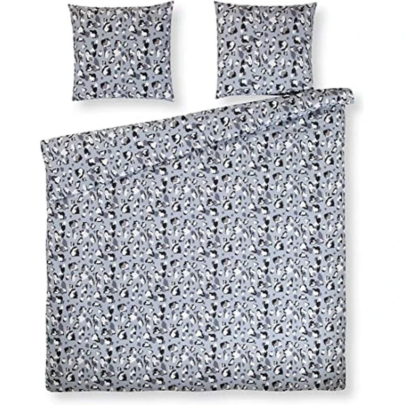 DayDream bedwear Famke Duvet Covers Blue, Cotton, 240 x 200/220