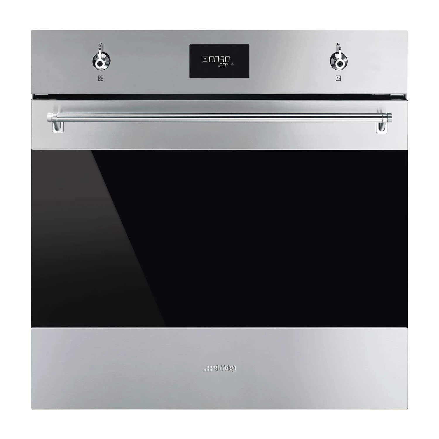 Smeg Classic Multifunction Electric Buit-in Single Oven - Stainless Steel