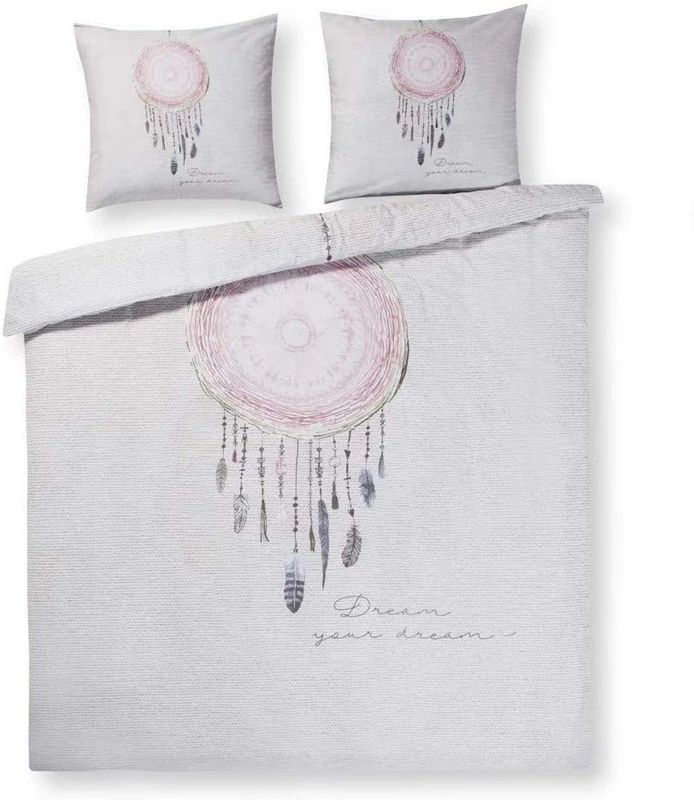 Papillon Flanel Annelot Flannel Duvet Covers, Cotton, Multi-Coloured, 240 x 200/220 cm - Image 1