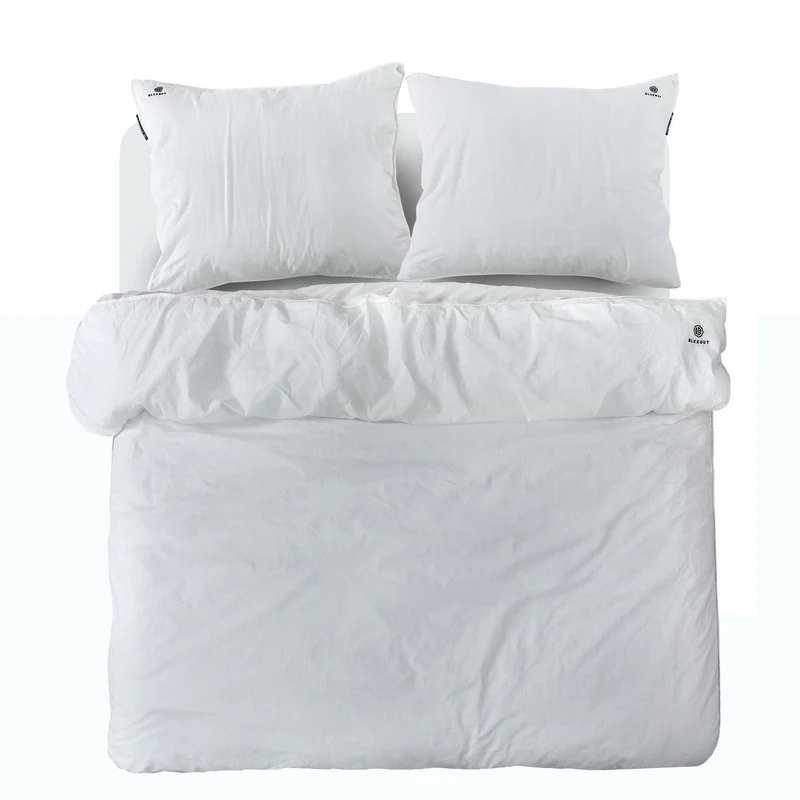 BLCKOUT Texas Duvet Covers White Cotton 200 x 200/220 cm - Image 1