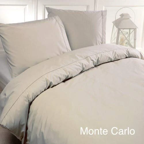 Papillon Monte Carlo Duvet Covers, Natural, Cotton, 240 x 200/220 cm