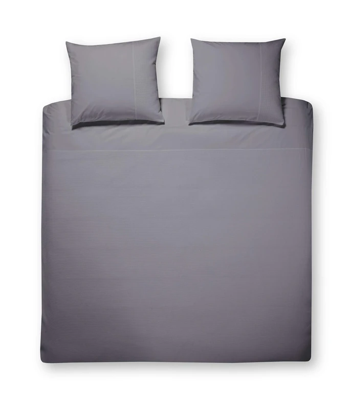 Papillon Mendoza Duvet Covers anthracitciet, Cotton percale, Charcoal, 240 x 200/220 cm