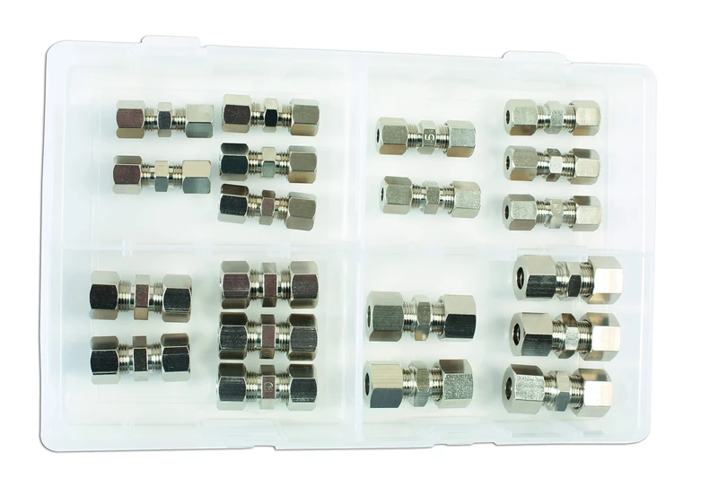 Connect Workshop Consumables 34162 Compression Fittings Set 20pc