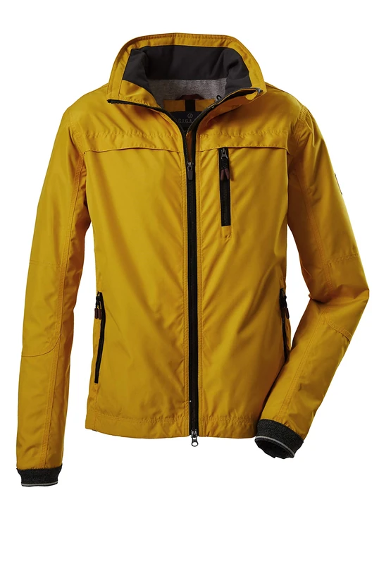G.I.G.A. DX Yorko Men's Functional Jacket with Roll-Up Hood Outdoor Jacket with Cycling Functions Bike to Work