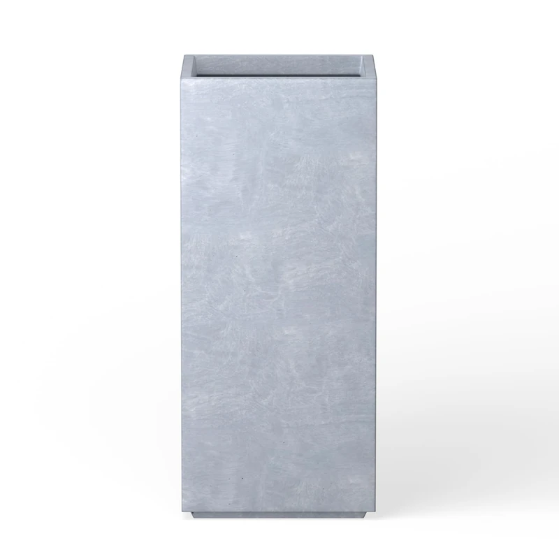 Kante Planter, Concrete, Slate Gray - Image 1
