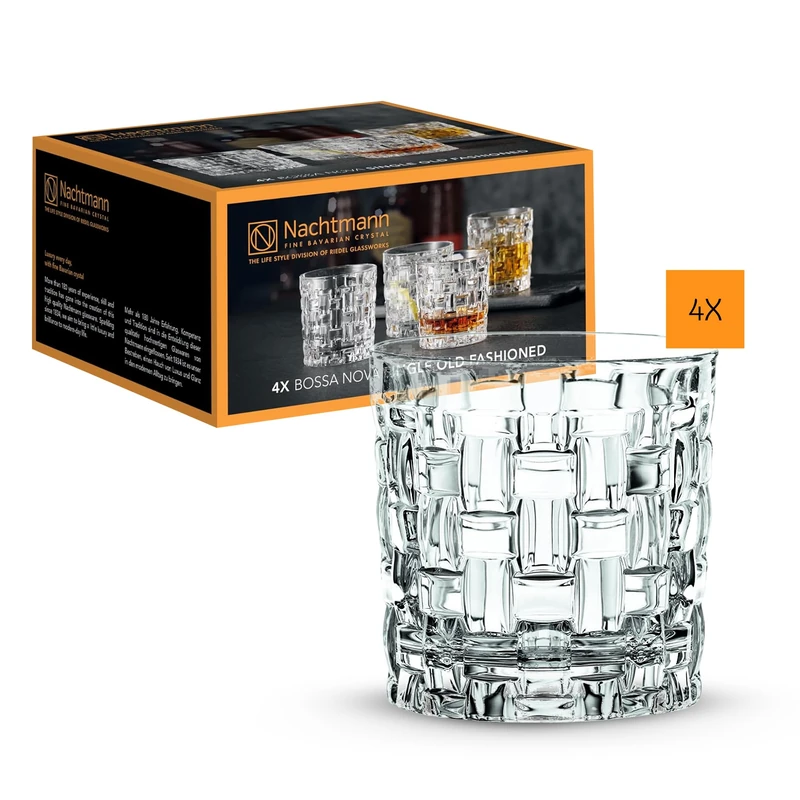 Spiegelau & Nachtmann, SOF 103038 Whisky Cup Set Bossa Nova 4-Piece