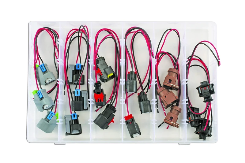Connect 37550 Assorted Bosch Injector Connector Kit 18pc