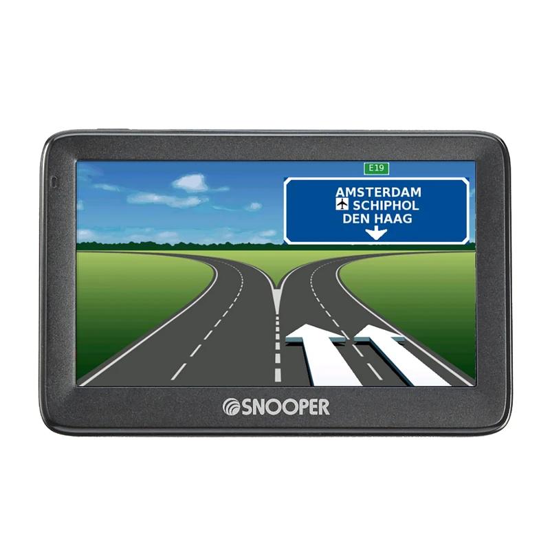 Snooper Ventura S5100 Plus Caravan and Motorhome Sat Nav with Multiroute, Junction and Lane Guidance Technology - Includes Free Lifetime UK/EU Map Updates and 5 Inch LCD Display - Black - Image 1