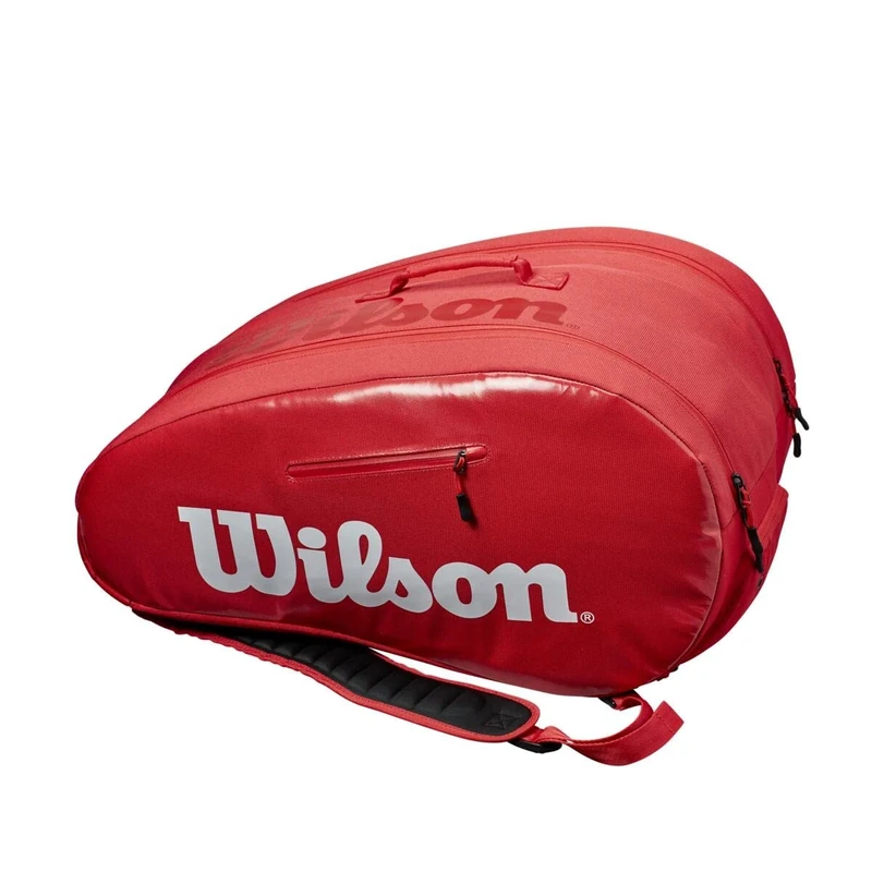 Wilson Padel Super Tour Bag Bag, Adults Unisex, Red (Red), One Size
