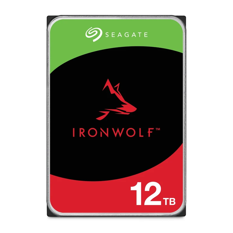Seagate 12TB IronWolf Internal NAS Hard Drive | SATA 6 Gb/s (ST12000VNZ008)
