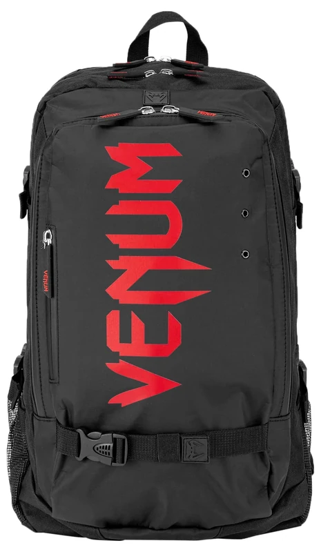 Venum, Challenger Pro Evo BackPack, Unisex Adult, One Size, Black/Red