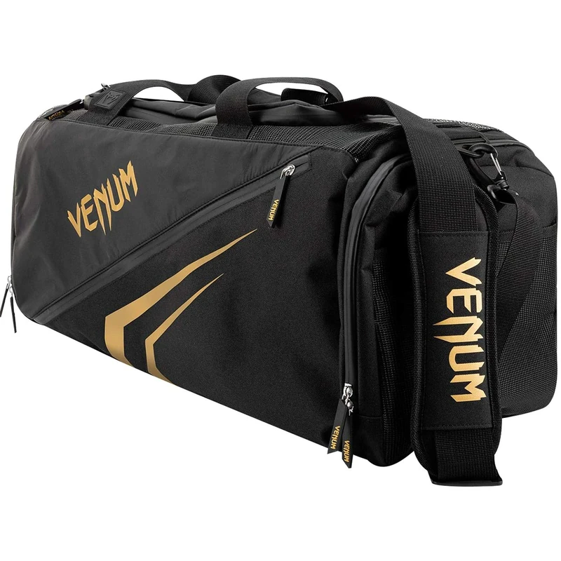 Venum, Trainer Lite Evo Sports Bags, Unisex Adult, One Size, Black/Gold