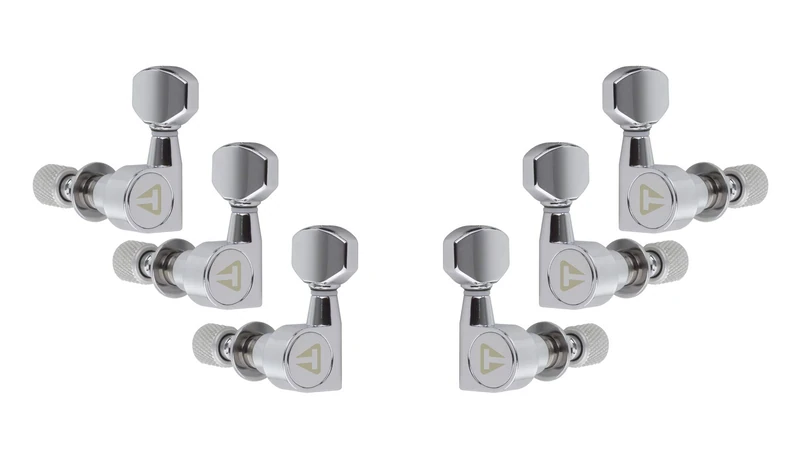 Traveler Guitar Locking Tuners Electric Guitar Tuning Key (LT CHR),Chrome
