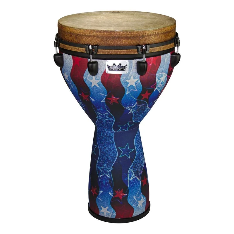 Remo World Percussion Djembe Mondo Jubilee Red DJ-0014-31