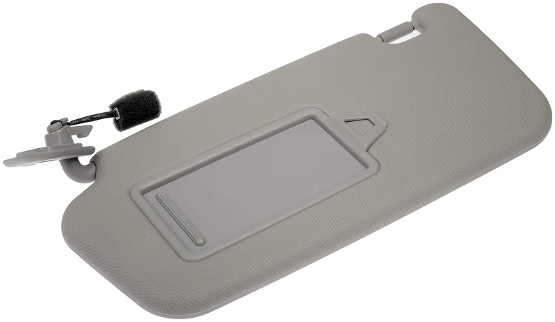 Dorman 74207 Drivers Side Car Sun Visor Assembly, Sunstrip for Car, for Select Hyundai Models, Grey