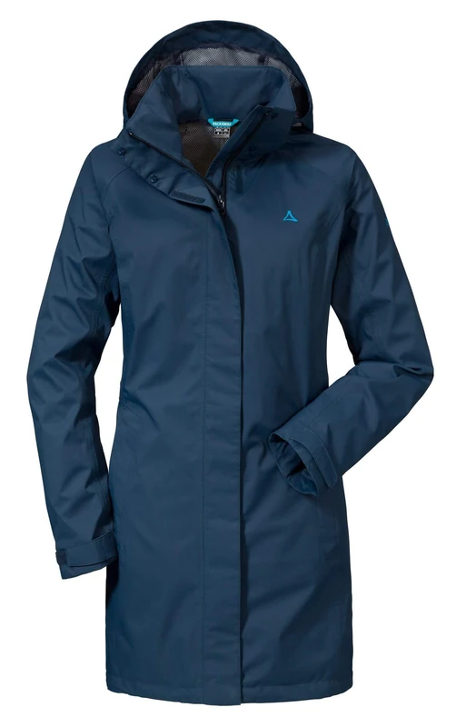 Schöffel Easy Coat Women's Coat - Dress Blues, 36