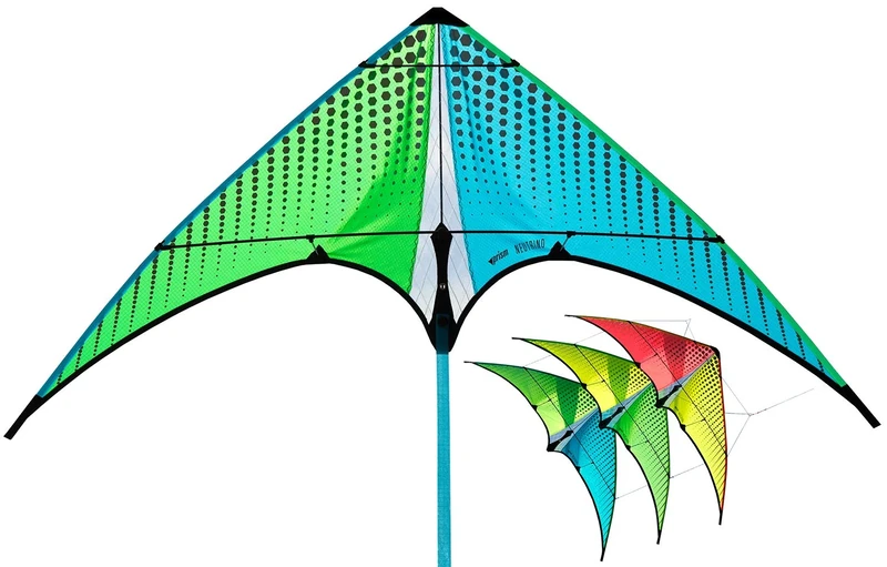 Prism Neutrino Stacker Stunt Kite, Green, 100 Cm - Image 1