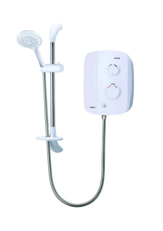Triton Showers Power Handheld Shower - White, 215mm