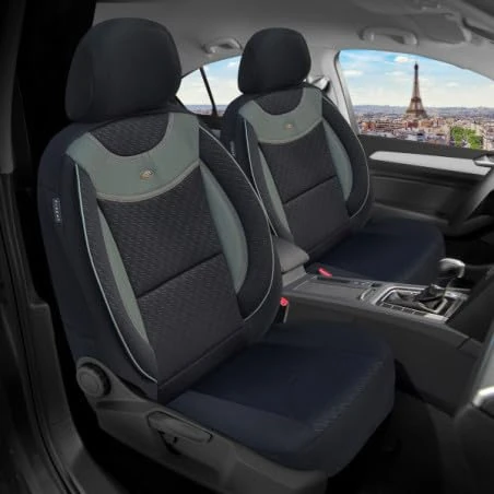 BREMER SITZBEZÜGE Seat covers compatible with Subaru XV 1 driver and passenger from 2012-2016, colour number: G101