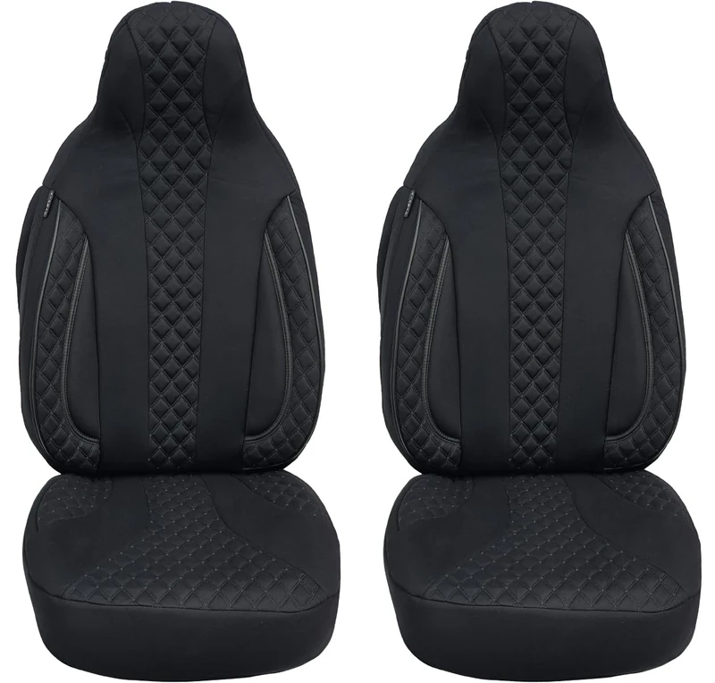 BREMER SITZBEZÜGE Seat Covers for Skoda Octavia 4 Driver and Passenger from 2020 Colour Number: PL404