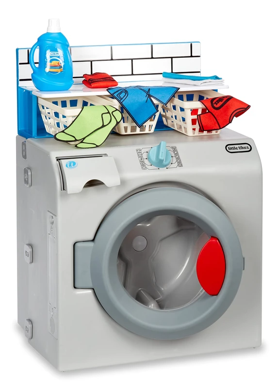 Little Tikes First Washer-Dryer -for ages 3plus, Interactive & Realistic with Sounds - Pretend Play Appliance for Kids