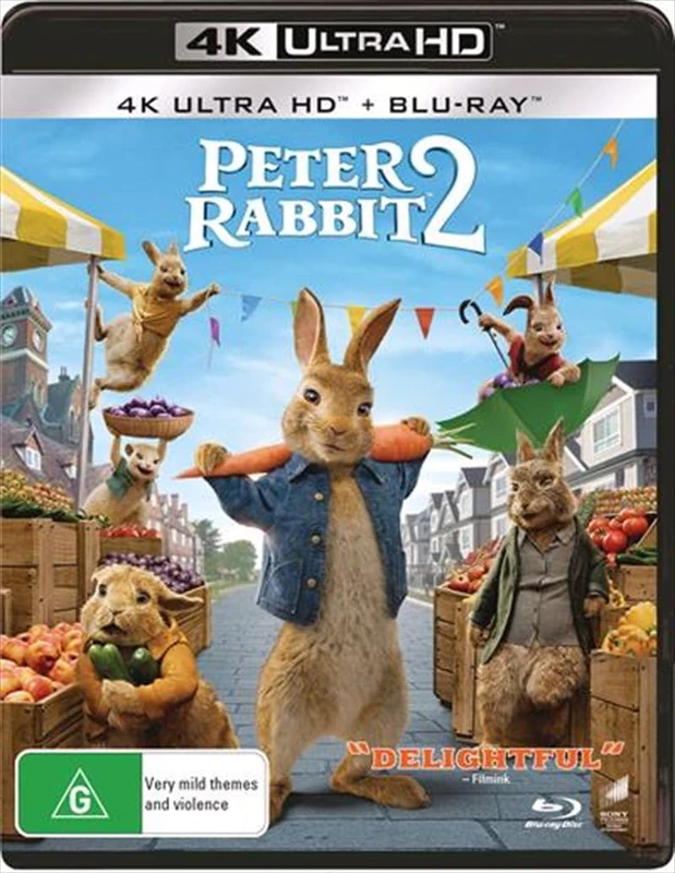 Peter Rabbit 2: The Runaway (4K UHD / Blu-Ray) [Region B] [Blu-ray]