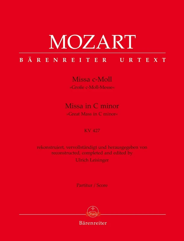 Missa in C minor K.427 (Great Mass in C minor) (Full Score)