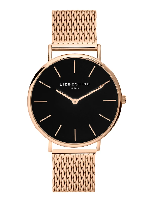 Liebeskind Berlin LT-0220-MQ Women's Rose Gold Mesh Watch