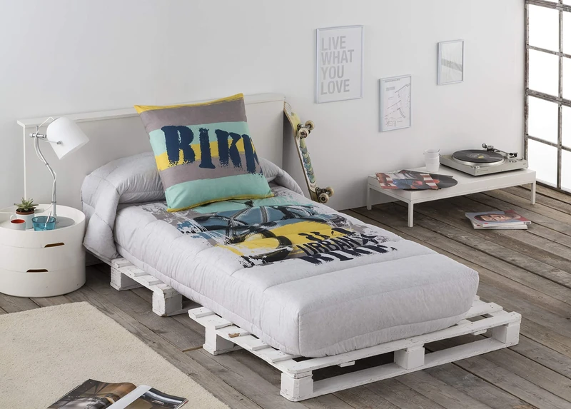 JVR Bike Adjustable Duvet Cotton Plain Cama 180 cm