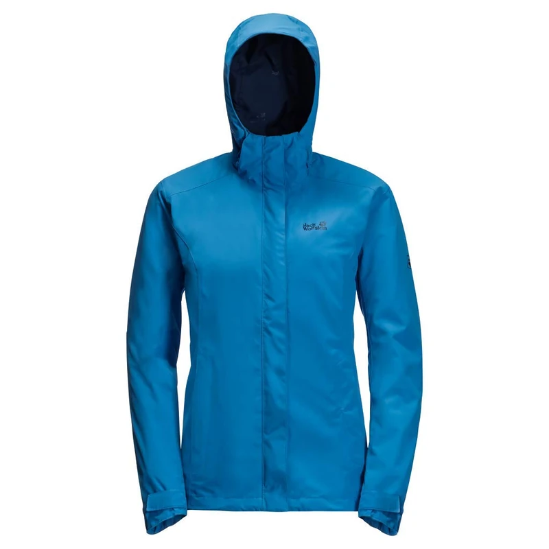 Jack Wolfskin Seven Lakes Hardshell Jacket Women's Hardshell Jacket - Brilliant Blue, M