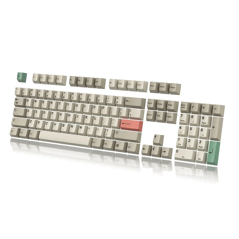 HK GAMING Custom Keycaps | Dye Sublimation PBT Keycap Set for Mechanical Keyboard | 139 Keys | Cherry Profile | ANSI US-Layout | Compatible with Cherry MX, Gateron, Kailh, Outemu | 9009 - Image 1