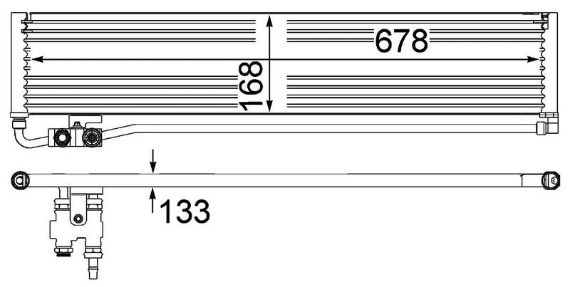 MAHLE CLC 232 000P Oil Cooler