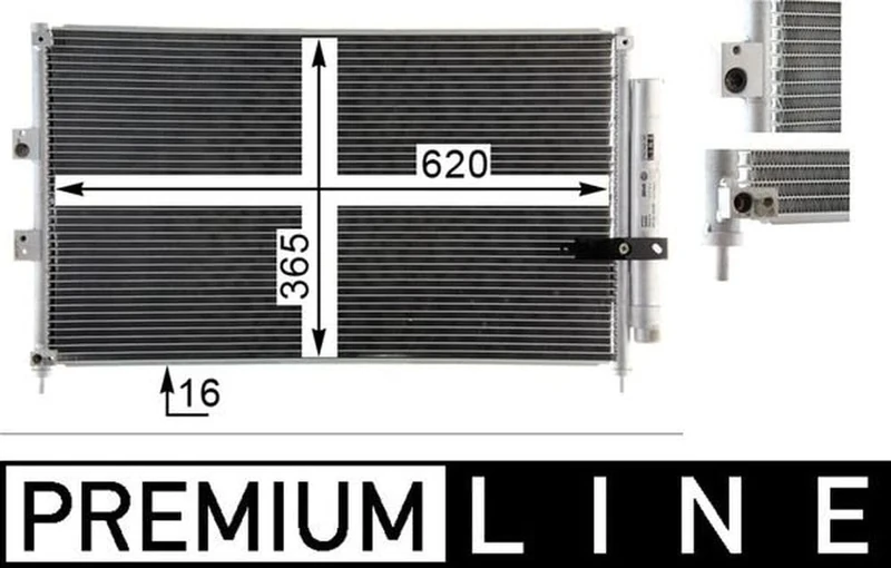 MAHLE AC 835 000P A/C Capacitor