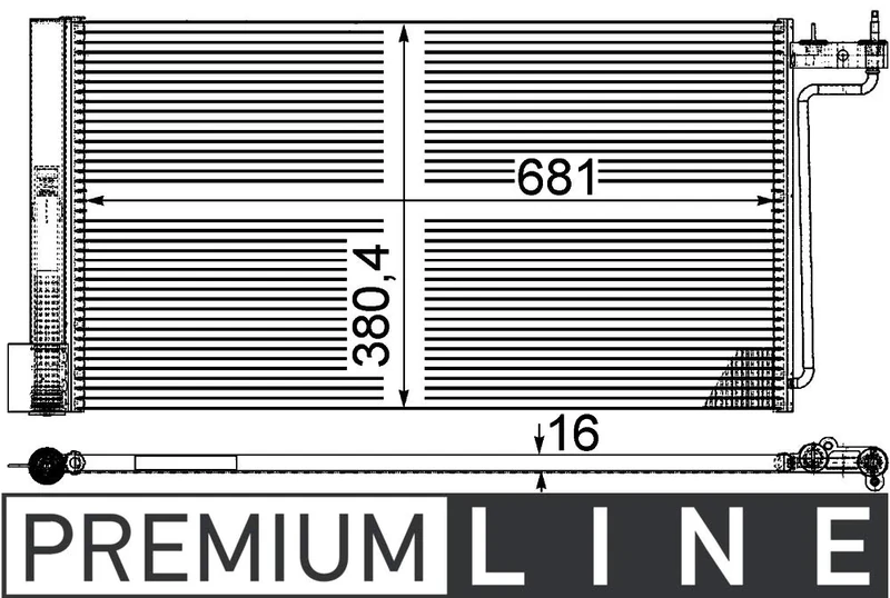 MAHLE AC 29 000P A/C Capacitor