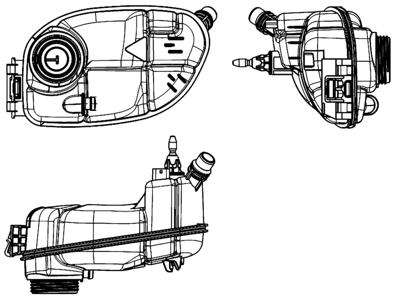 MAHLE CRT 65 000S Compensation Tank - Image 1