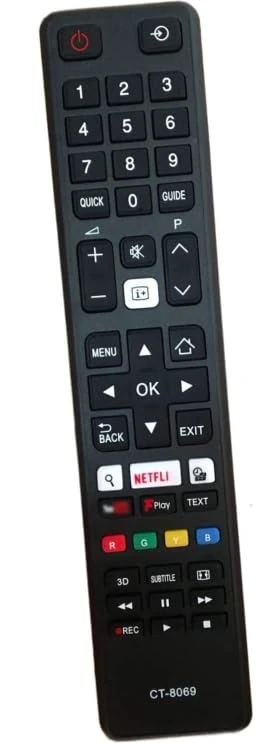 Applicable for toshiba ct-8069 remote control for toshiba tv remote 32D3653DB 32D3753DB 32L3753DB 32W3753DB 32W3753DG 40L3441 40L3443 40L3448