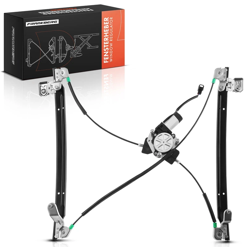 Frankberg Window Regulator with Motor Front Left Compatible with Voyager IV RG, RS Caravan RG 2004-2007 4894526AA