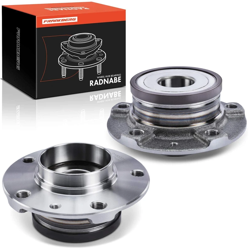 Frankberg 2x Wheel Bearing Hub Wheel Hub Rear Axle Compatible with C5 III RD RW TD C6 TD 407 6D 6C 6E 508 I 8D 8E 607 9D 9U 1.6L-3.0L 2004-2019 3748.87