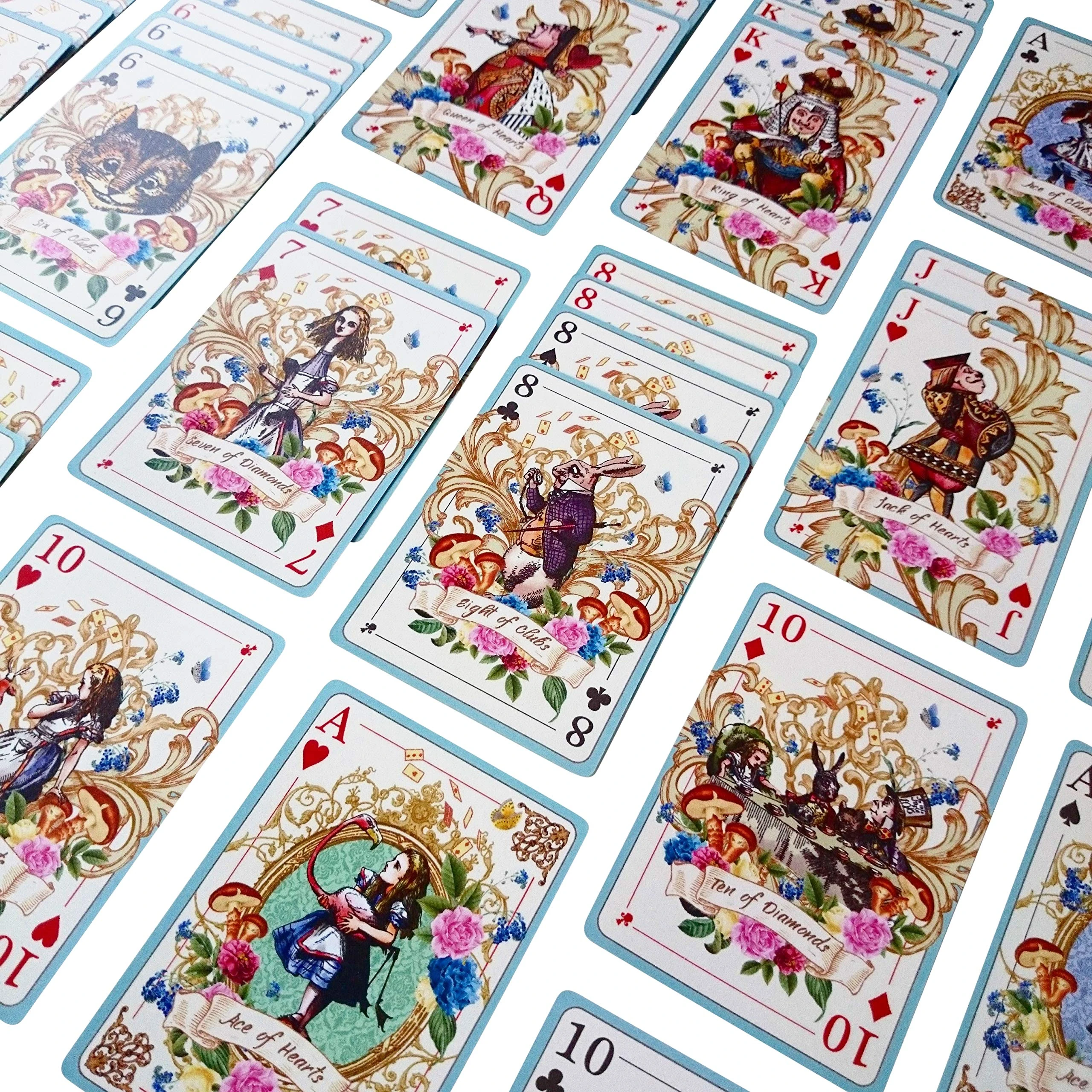 ASVP Shop Alice In Wonderland Playing Cards - Perfect For Themed Parties, Games & Decor