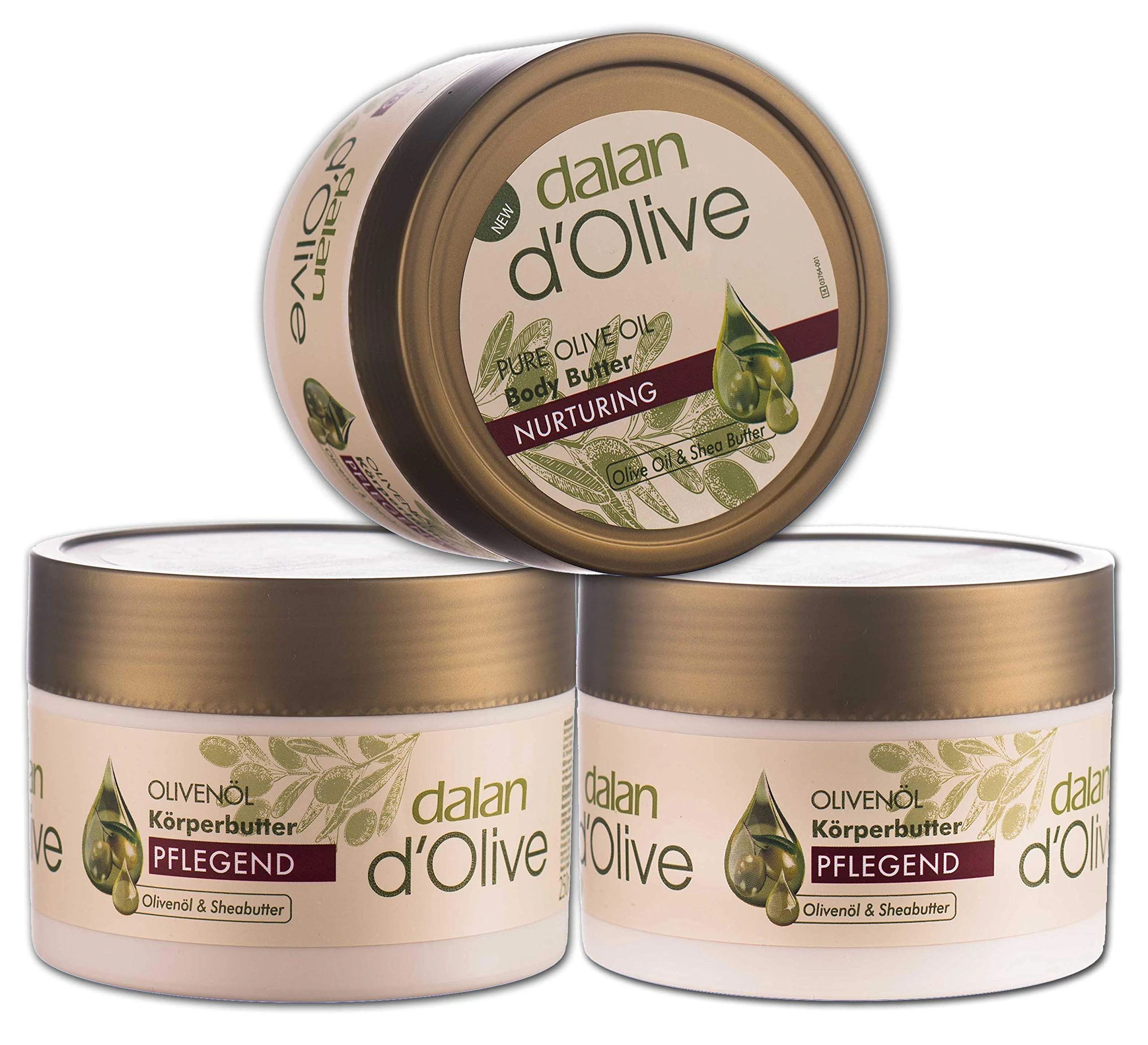 3x Dalan d ́Olive Body Butter 250 ml Olive